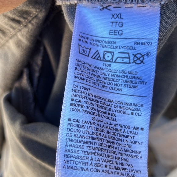 Tencel pull over dress tunic with draw string waist XXL Old Navy - Picture 8 of 8